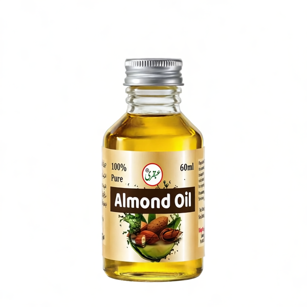 Ubqari Pure Almond Oil 60 ML